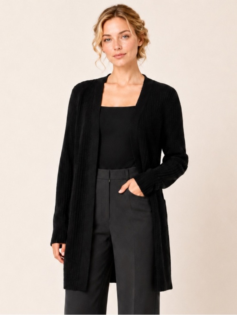 Express Open Front Knit Cardigan Sweater Size XS